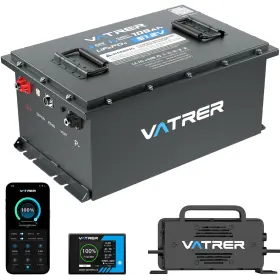 De-51.2v Vatrer Power 48v 105ah Lithium Golf Cart Battery Built-in Smart 200a Bms Wi De-51.2v Vatrer Power 48v 105ah Lithium Golf Cart Battery Built-in Smart 200a Bms Wi