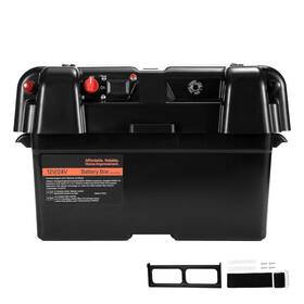 Vevor Dchzndch2427nqr8i001 Battery Box Group 24/27 Smart 12v/24v/36v For Trolling Motor