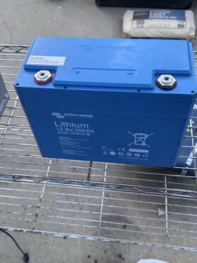 Victron Energy Bat512120620 12.8v 200ah Smart Lifepo4 Lithium Battery For Solar/wind