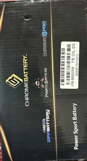 Vmax64 Vmaxtanks Power Sport Battery Chrome 13.5v Agm Rechargeable
