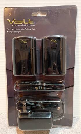 Volt Resistance Bp074302 Two 7.4v Lithium Battery Packs With Dual Charger