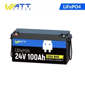 Wt24v100ah100 Wattcycle 24v 100ah Lifepo4 Lithium Battery Trolling Motor Golf Cart Rv Solar Wt24v100ah100 Wattcycle 24v 100ah Lifepo4 Lithium Battery Trolling Motor Golf Cart Rv Solar