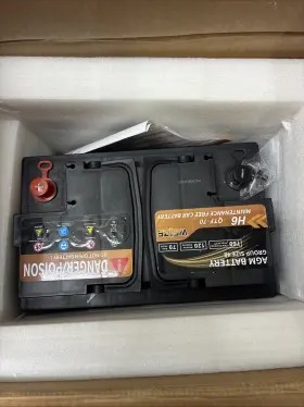 Bab-0052 Weize Agm Battery Size 48