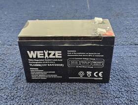 Weize Tl1209 Qty 2 12v 9ah Deep Cycle Agm Battery For Razor E200/e200 /e225/e300