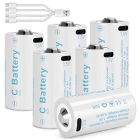 Winbasic B0fg28pl3l Usb Rechargeable Batteries 6pack C