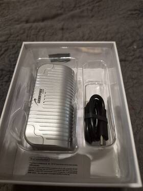 Worryfree Gadgets Ed02.pd20 5000mah Silver Power Bank Usb-c Pd20w Fast Charge