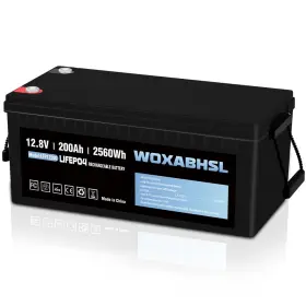 Woxabhsl 749781978299 12v 200ah Plus Lithium Lifepo4 Battery Built-in 200a Bms 4000 Deep Cycles Woxabhsl 749781978299 12v 200ah Plus Lithium Lifepo4 Battery Built-in 200a Bms 4000 Deep Cycles