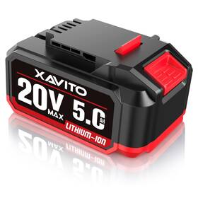 Xavito B0fly2tc25 Replacement For Bauer 20v Battery 5.0ah New Upgraded 4x Longer Runtime
