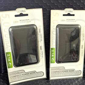 Xcell 098974291166 X Cell 5000mah Battery Bank Charger Power Holder Usb Small Travel Emergency Car