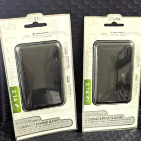 Xcell 098974291166 X Cell 5000mah Battery Bank Charger Power Holder Usb Small Travel Emergency Car