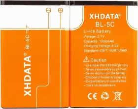 Bl-5c Xhdata Bl5c Battery 3.7v 1500mah Rechargeable Large Capacity For Radio Hom