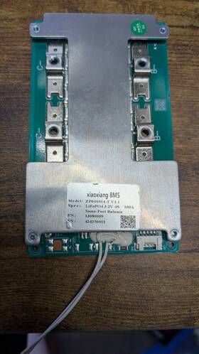 Xiaoxiang Zp04s014-t Jbd Smart Bms 4s 12v 100a Lifepo4 - Same Port With Balance Lightly Used