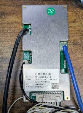 Xiaoxiang Zp16s011-t Jbd 13s 48v 30a Li-ion Bms Same Port With Balance V1.2