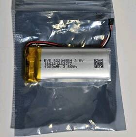 Xinj 822048 3.8v 1000mah 3.8wh Li Lipo Battery Mx1.2 3pin For Valve Index Controller