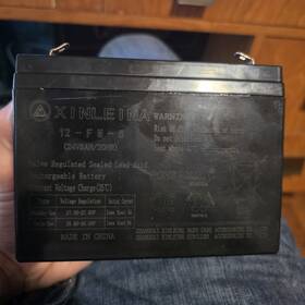 Xinleina 12-fm-5 24v 5ah Lead Acid Rechargeable Battery For Electric Toys/strollers