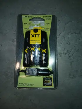 Xtcrch3100 Xit 4 Aa Ultra High Capacity Rechargeable Batteries With Ac/dc Charger