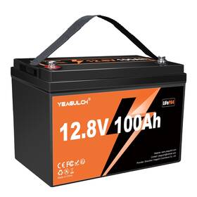 Yeagulch Ys95346 12v 100ah Lifepo4 Lithium Battery Group 31 Deep Cycle Bms For Rvs Home Off-grid