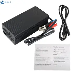 Yi152712t Yibei-tech 28.8v 18a Smart Charger For Lithium Lifepo4 Deep Cycle Rechargeable Batteries Yi152712t Yibei-tech 28.8v 18a Smart Charger For Lithium Lifepo4 Deep Cycle Rechargeable Batteries
