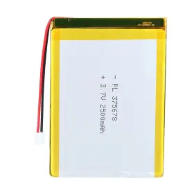 A2021012168 Ytkavq Battery 3.7v 2500mah 375678 Lithium Polymer Ion 2p Ph 2.0mm Connector