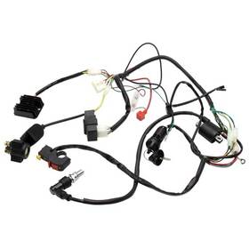 Yuyi Yy-150-h Full Wire Loom Wiring Harness For 150cc 200cc 250cc 300cc Zongshen Lifan Pit