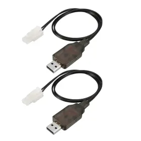 L6.2-2p Zaplyte 669739036539 2pack Usb Power Charging Cable 6 V 250ma Ni-mh Ni-cd Battery L6.2-2p Zaplyte 669739036539 2pack Usb Power Charging Cable 6 V 250ma Ni-mh Ni-cd Battery
