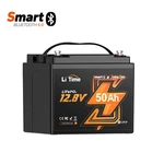 Litime 12V 50AH Bluetooth LIFEPO4 Lithium Battery Bms For Rv Marine Camping New. Price: $239.99.