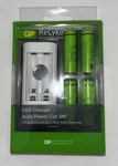 Gp Recyko+ Usb Charger 2-SLOT Nimh & 4 1000MAH Aa Batteries New. Price: $17.87.