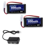 Urgenex SCX24 Battery 7.4V Lipos 2S 30C(BURST 60C) 900MAH Rechargeable... New. Price: $39.02.