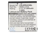 Cameron Sino Replacement For Doro 3.7V 800MAH /2.96WH Mobile, Smartphone Battery New. Price: $22.53.