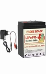 6V 6AH LIFEPO4 Battery Usb Rechargeable Lithium Pack Bms 2000 Cycles Emergency New. Price: $25.00.
