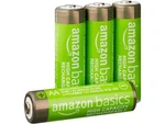 Amazon Basics Rechargeable Aa Batteries, 4-PACK, 2400 Mah, Nimh High-capacity New. Price: $12.99.