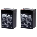 Upg 2 Pack - UB645 Sealed Lead Acid Battery New. Price: $24.99.