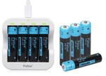 + Aaa Battery Pallus 1.5V Rechargeable Lithium Li-ion Batteries With Charger New. Price: $29.50.