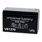 Universal Power Group UB1270-12V 7AH Sla Battery New. Price: $27.55.