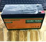 Eco-worthy 12.8V 10AH Lithium Battery, 3000+ Deep Cycle Rechargeable LIFEPO4. Open. Price: $49.99.