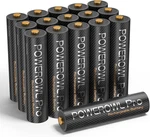 Powerowl Rechargeable Aaa Batteries Pro, High Capacity 1100MAH, Premium Nimh Tri New. Price: $20.87.