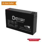 Durable 6 Volt 7AH Sla Lead Acid Rechargeable Battery - Mighty Max Performance New. Price: $35.99.