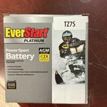 Everstart Premium Agm Power Sport Battery TZ7S New. Price: $39.99.