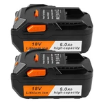 Futurebatt Replacement For Ridgid 18V Battery 6.0AH Lithium-ion R840089 R8400... New. Price: $65.39.