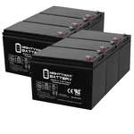 Mighty Max ML7-12 Volt 7.2 Ah Sla Battery Pack Of 6 New. Price: $104.99.