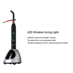 10W Wireless Dental Led Curing Light Metal Handle Resin Solidify Lamp 2000MW/CM2 New. Price: $49.98.