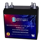 Mighty Max MM-G22NF-M 12V 55AH Battery Compatible With Deep Cycle Marine And Rv New. Price: $129.99.