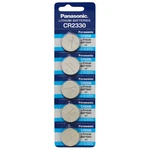 5X Panasonic CR2330 3V Lithium Coin Cell Batteries Pack Of New. Price: $17.09.