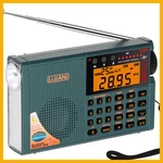 New Shortwave Radio With Bluetooth, Tf Card, Flashlight, Backlit Keys, Digit. Price: $74.47.