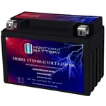 Mighty Max Battery YTX9-BS -12 Volt 8 Ah, 135 Cca, Rechargeable Pack, Black New. Price: $59.03.
