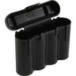 6 White & Black Aaa Battery Storage Case Holder Box Usa Ship New. Price: $14.99.