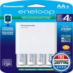 Eneloop Panasonic K-KJ87MCA4BA Individual Battery Charger Portable Charging New. Price: $72.14.