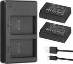 2 Pack LP-E17 Battery And Rapid Dual Usb Charger For Canon Eos Rp, R8,R10,R5 New. Price: $37.40.