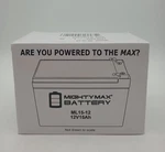 Mighty Max 12V Replacement Battery NP12-9AH Npp MH47211 Open. Price: $24.88.