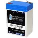 Mighty Max ML4-6LI 6V 4.5AH LIFEPO4 Deep Cycle Lithium Rechargeable Battery New. Price: $34.99.